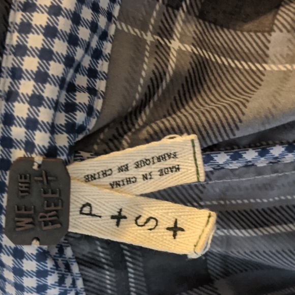 We The Free Light Weight plaid wind breaker Size Small - Picture 7 of 10